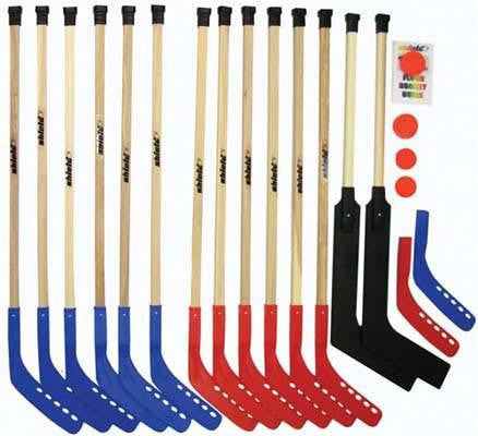Tabletop Mini Ice Hockey Game, Includes 2 Goals, 2 Sticks, and 2
